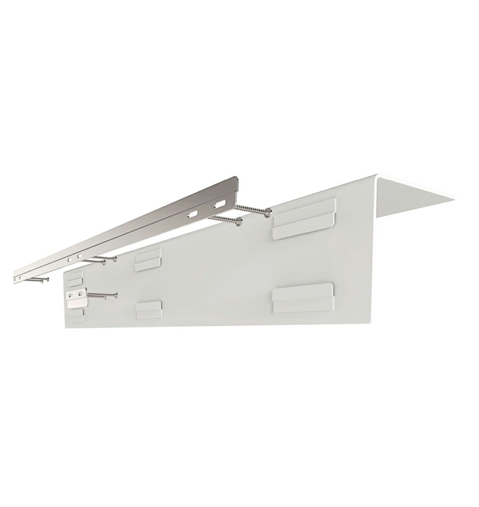 FROST Полка для обуви / журналов 4045 30cm » белый Алюминий Белый U4045-W  - Вид №1