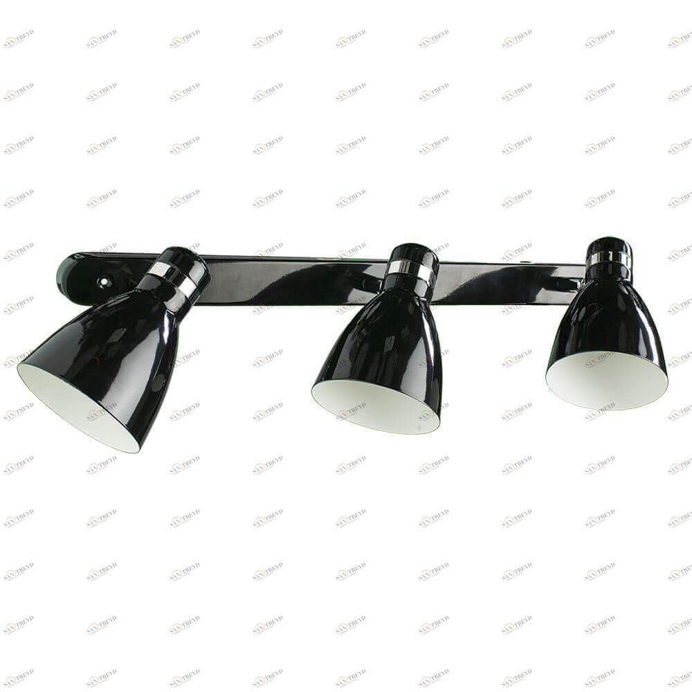 Спот настенный черный Arte Lamp 48 A5049PL-3BK ARTE LAMP 48 BLACK 00-3924010 Черный 