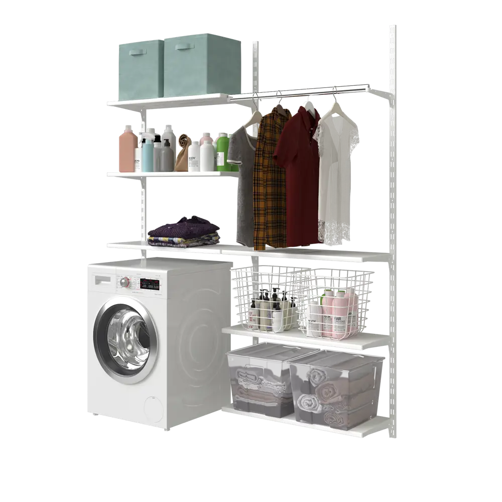 Кронштейн для штанги Spaceo цвет белый STLM-2130241 - Вид №42