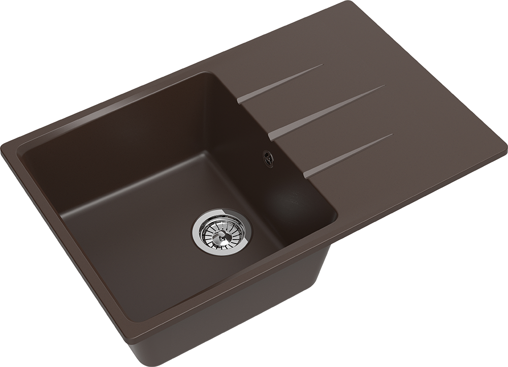 Кухонная мойка Кварц Ewigstein S377 GranFest G-60F-S377 - Вид №2