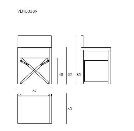 Деревянный стул Il Giardino di Legno Венеция ARCH-00051664 - Вид №4