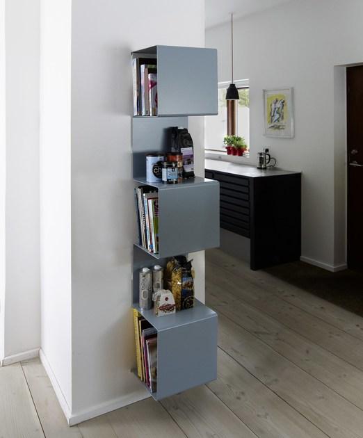 Anne Linde Настенный книжный шкаф из алюминия с порошковым покрытием sun-id-1445324 - Вид №6