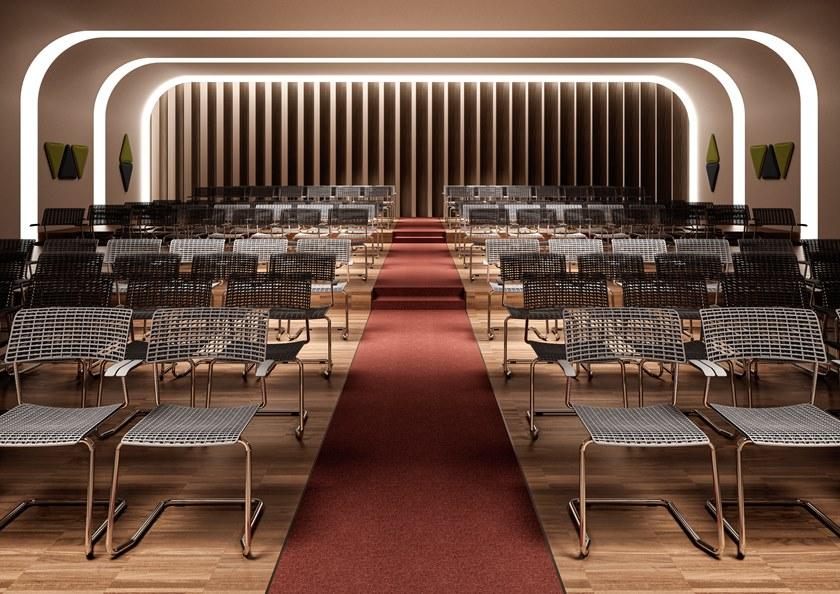 Quadrifoglio Консольный стул из полипропилена с подлокотниками sun-id-1378749 - Вид №2