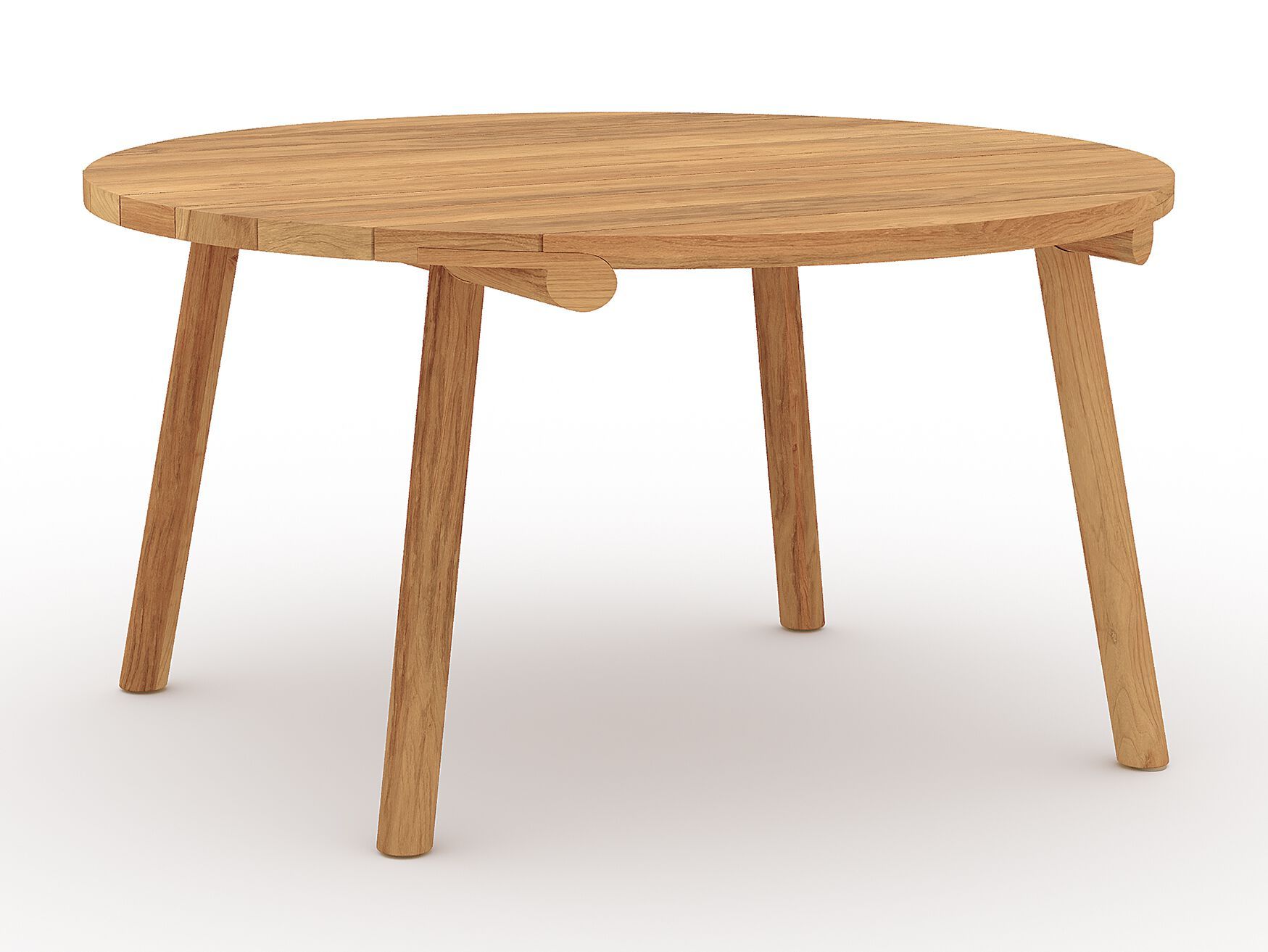 Круглый складной стол из тикового дерева YAAZ Uz ARCH-00015300