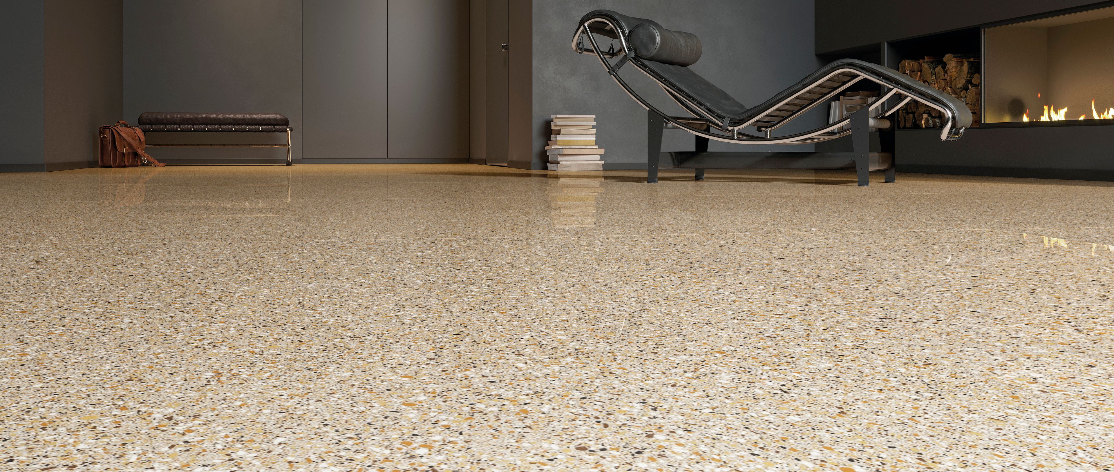 Пол / облицовка керамогранита с эффектом гранита для внутреннего и наружного применения FMG Palladio ARCH-00142529 - Вид №1