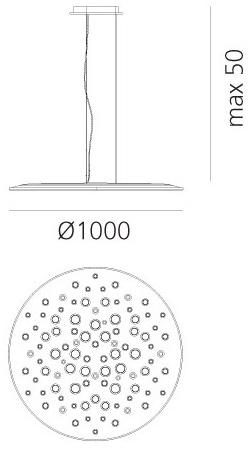 Artemide Подвесная акустическая панель со встроенной подсветкой Silent field 2.0 sun-id-1387579 - Вид №4