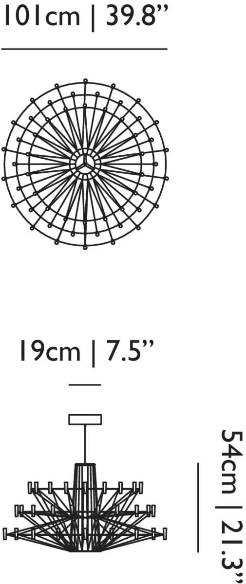 moooi Люстра sun-id-1453811 - Вид №1