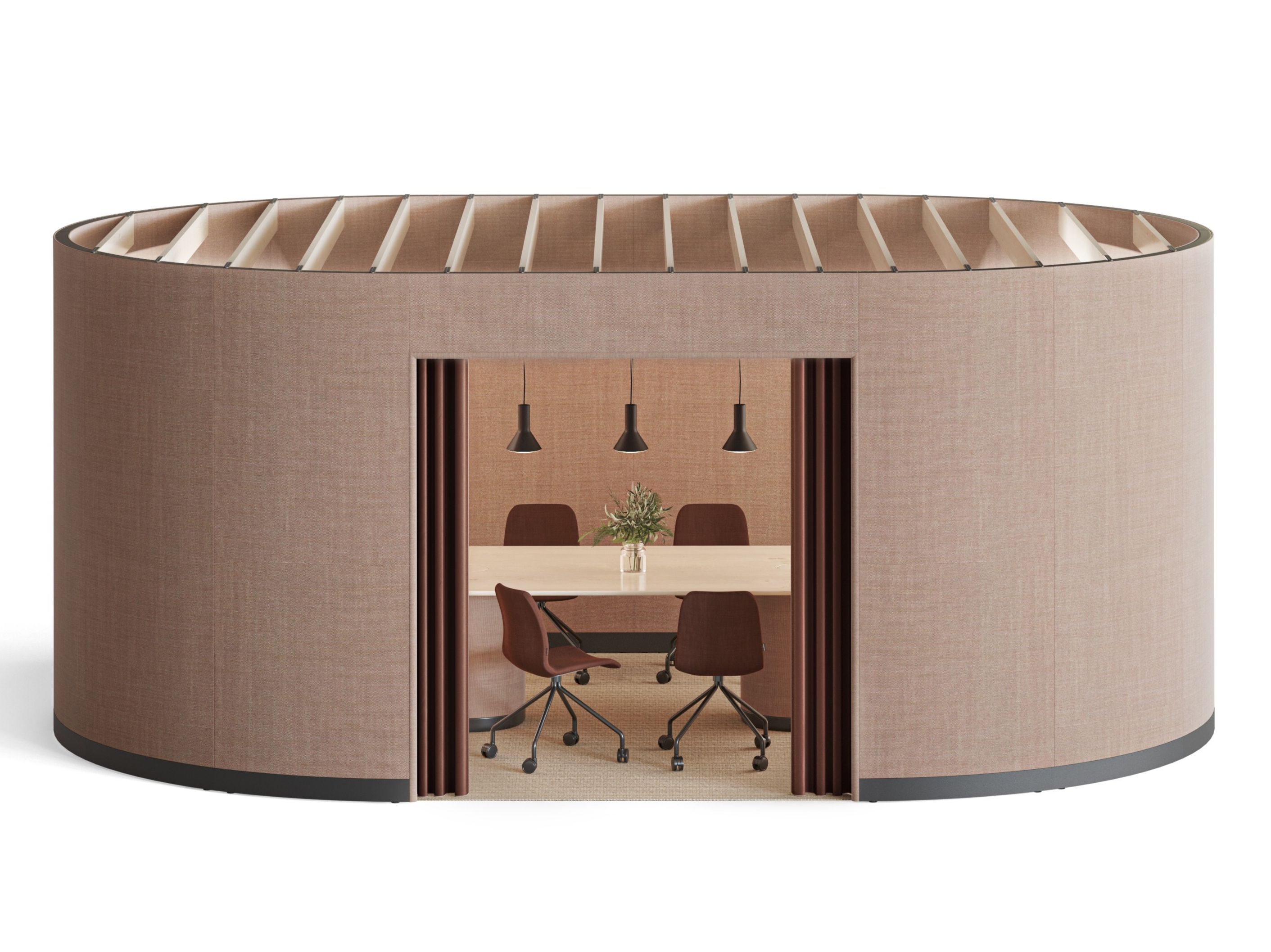 Акустическая офисная кабина со встроенным освещением Glimakra of Sweden Build Up ARCH-00130783