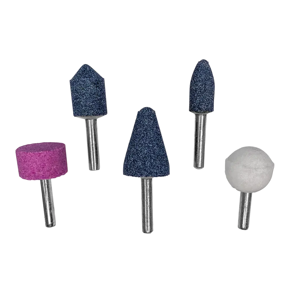 Набор абразивных насадок Vertextools для гравировки и шлифовки, 5 предметов 85117061 STLM-0059042