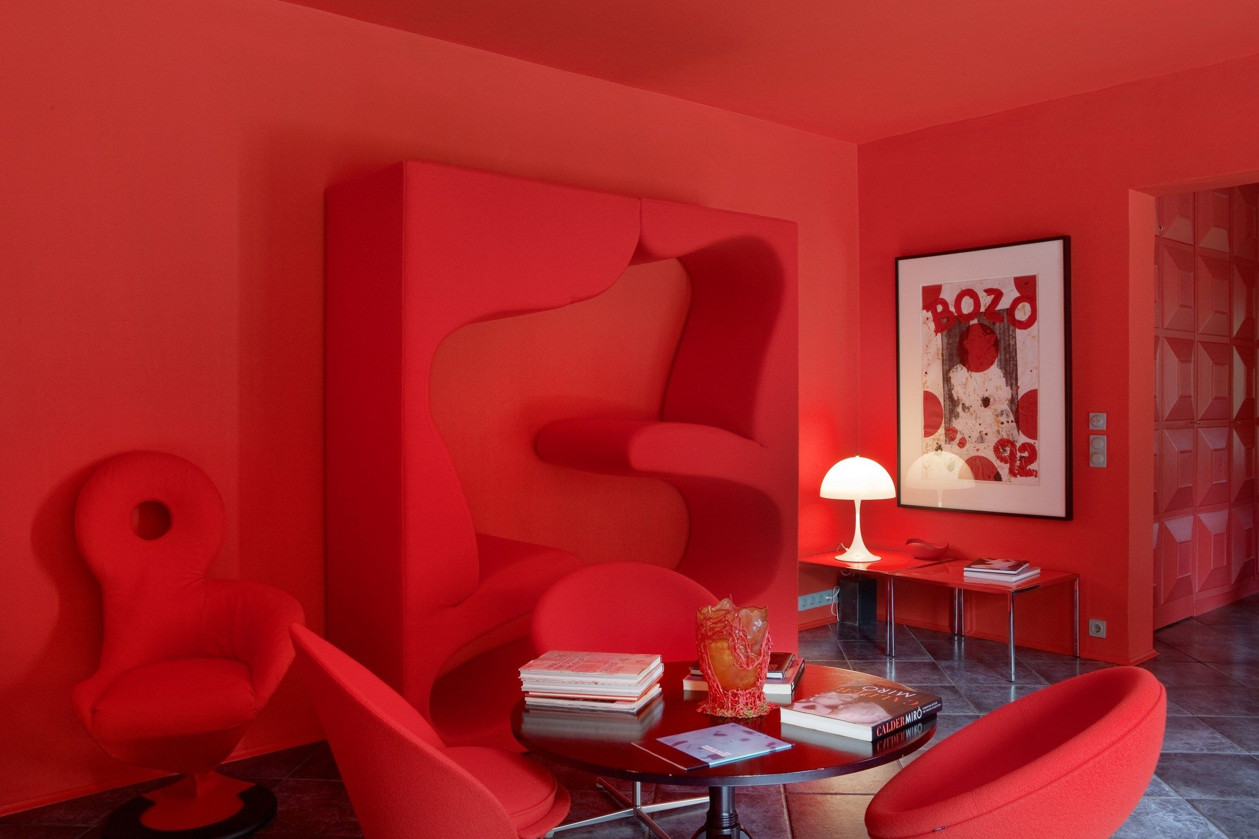 Акриловая стеклянная настольная лампа Louis Poulsen Panthella ARCH-00009842 - Вид №1