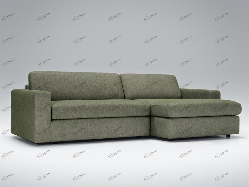 Sits 4-х местный модульный тканевый диван с шезлонгом Linda sun-id-1401841