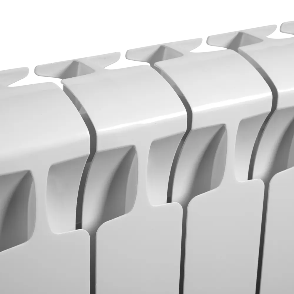 Биметаллический радиатор Rifar Monolit 350 - 10 секций с нижним подключением 82116787 STLM-0019509 - Вид №3