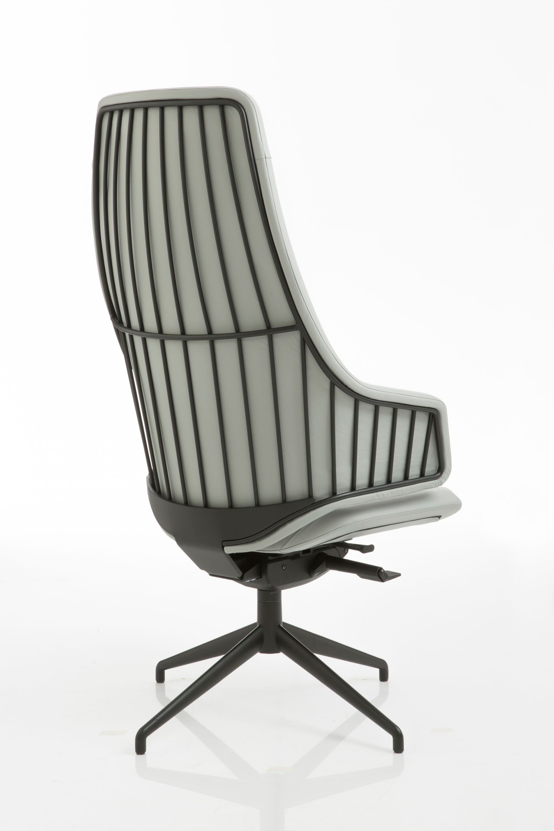 Регулируемое по высоте офисное кресло с колесами 5 спиц Luxy Италия ARCH-00013144 - Вид №5