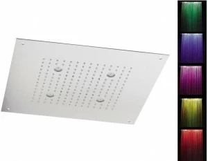 Rubinetterie Mariani Встроенная светодиодная лейка для душа с хромотерапией Cromoterapia Sq0-l1