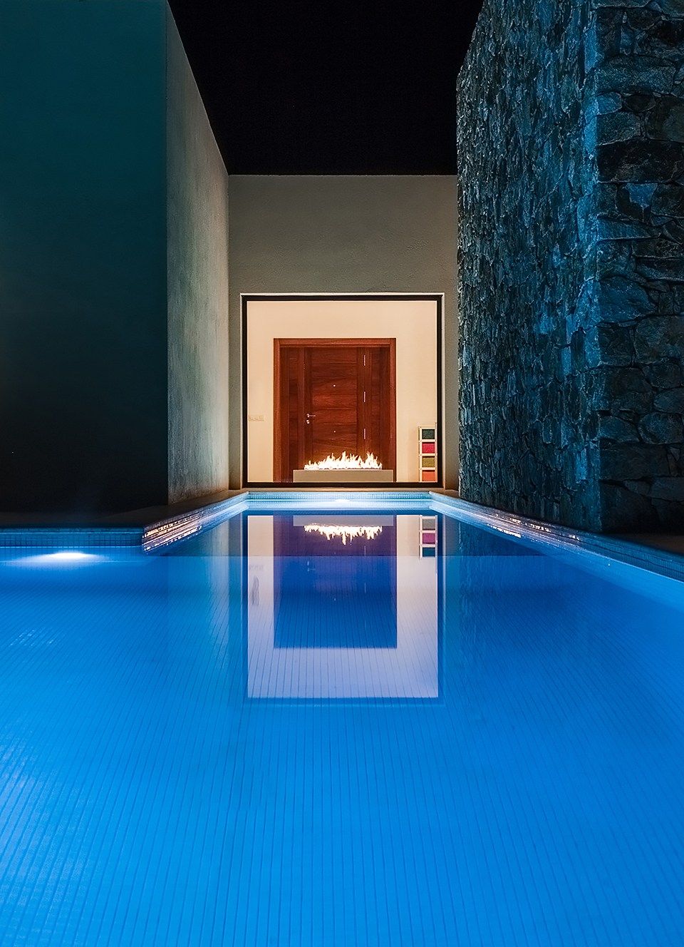 Встроенный камин, Управляемый Wi - Fi и дистанционным управлением Planika Architects line ARCH-00032988 - Вид №20