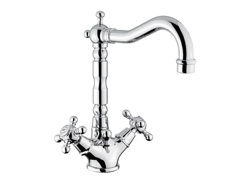 Смеситель для раковины из хромированной латуни Bugnatese REVIVAL ARCH-00115205