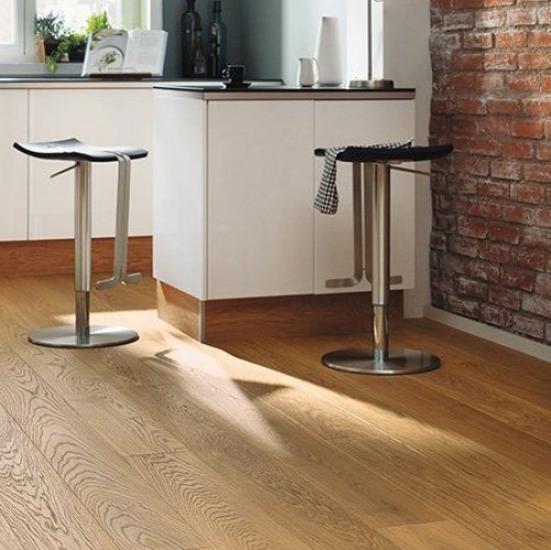 Паркетная доска Haro 4000 Series Top connect Эксклюзив Дуб Селект с брашью (Текстурированная) 2200х180 мм 531677 - Вид №1