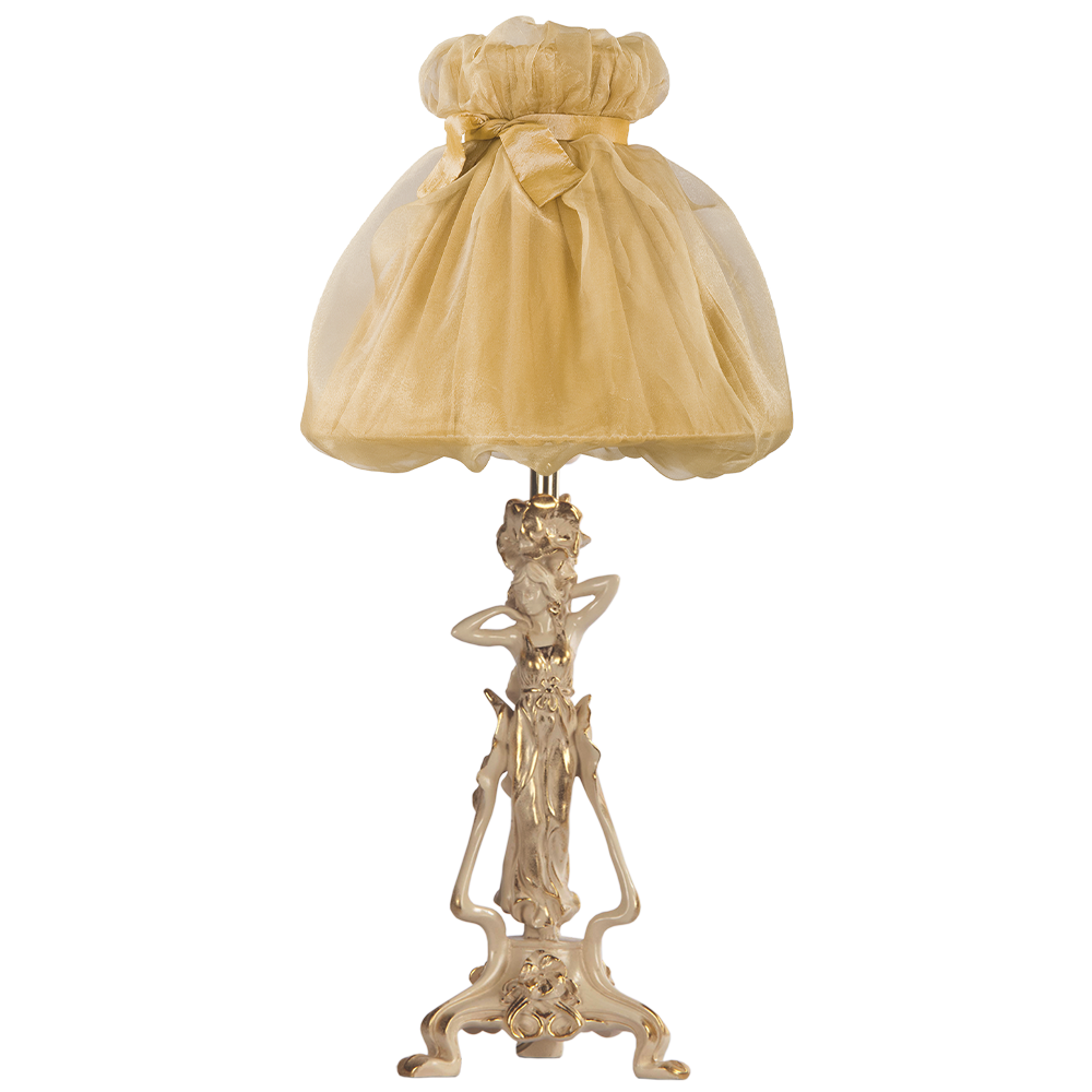 32064,34003 Настольная лампа Флора Айвори Мадлен Поталь BOGACHO 4627138210680, 4627138150955