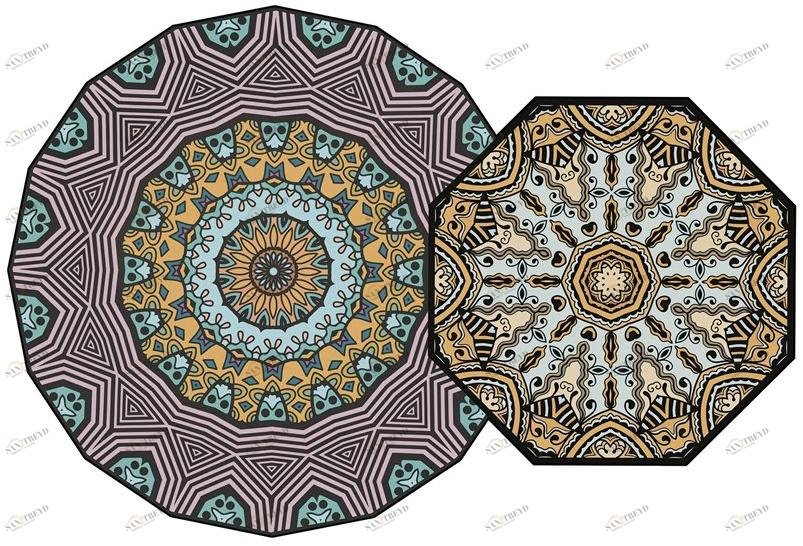 YO2 Ковер из полиамида Deep complexes sun-id-1346456