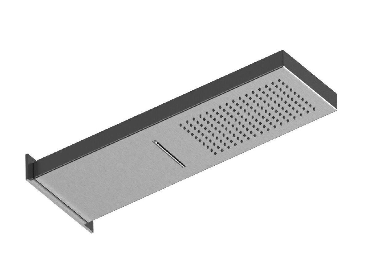 Насадка для душа с водопадом и дождем из нержавеющей стали с системой защиты от накипи Rubinetterie Frattini ARCH-00075418