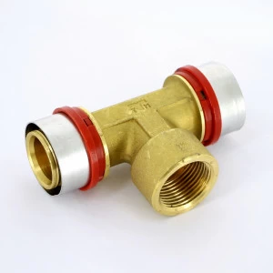 Тройник пресс-В TIEMME 40х1"х40