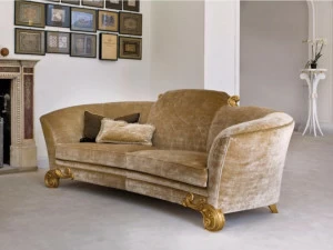 Rozzoni Мягкий бархатный диван Stresa