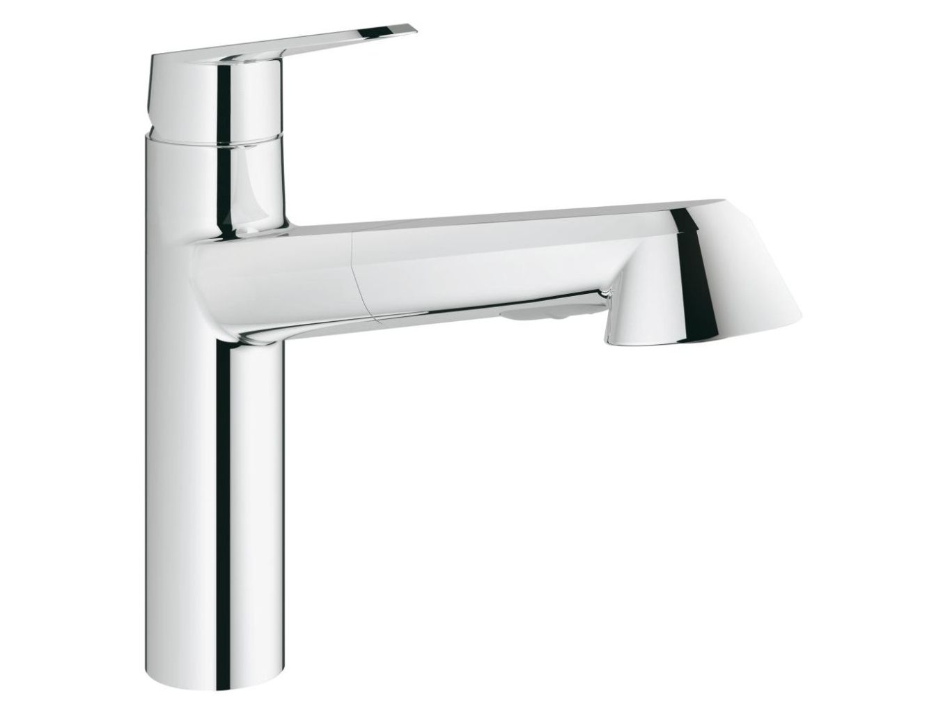 Смеситель для кухни с одним отверстием и поворотным изливом Grohe Eurodisc Cosmopolitan ARCH-00128039