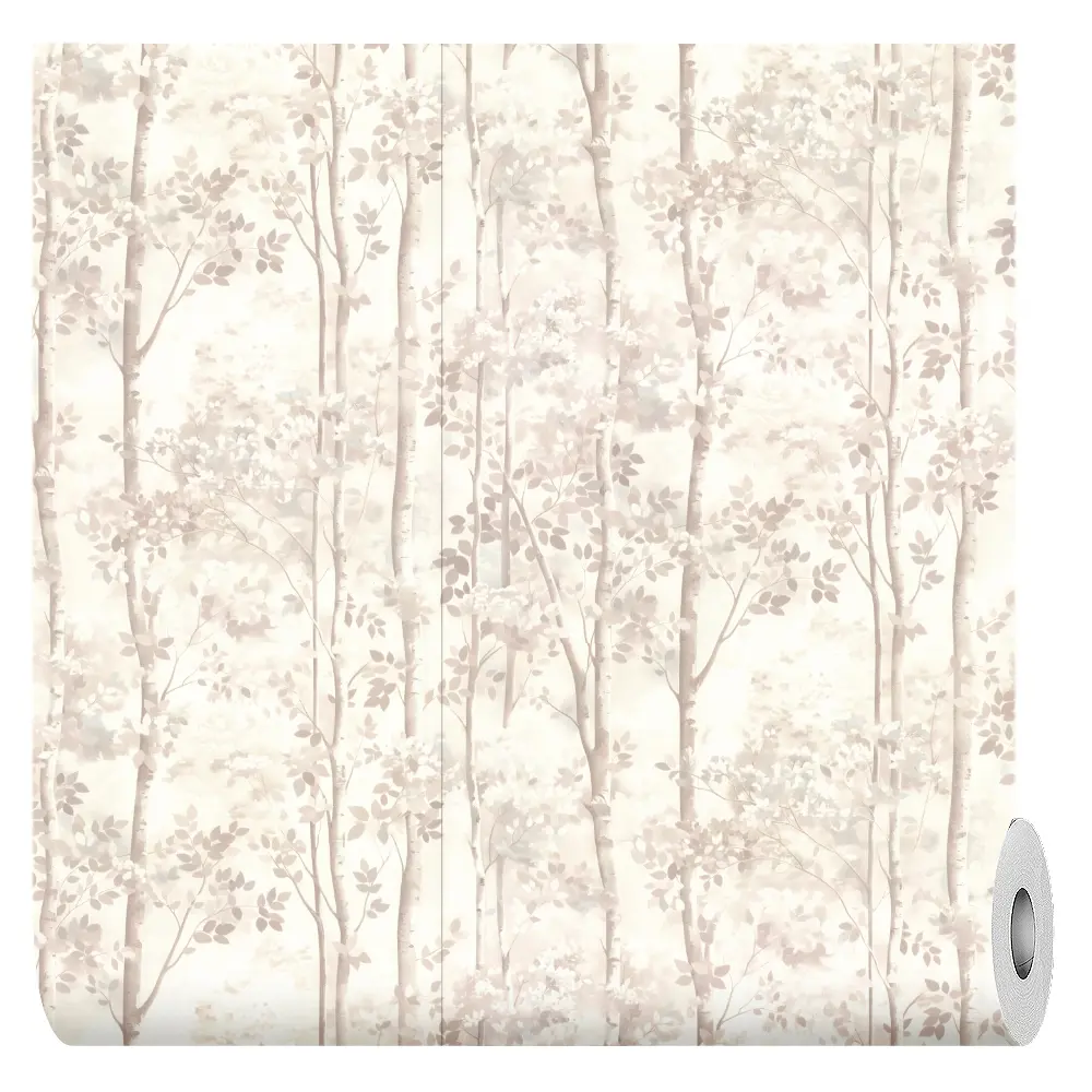VOG COLLECTION Dforest - Флизелиновые обои с лесным узором в бежевых тонах 89394816 Dream Forest STLM-1367617