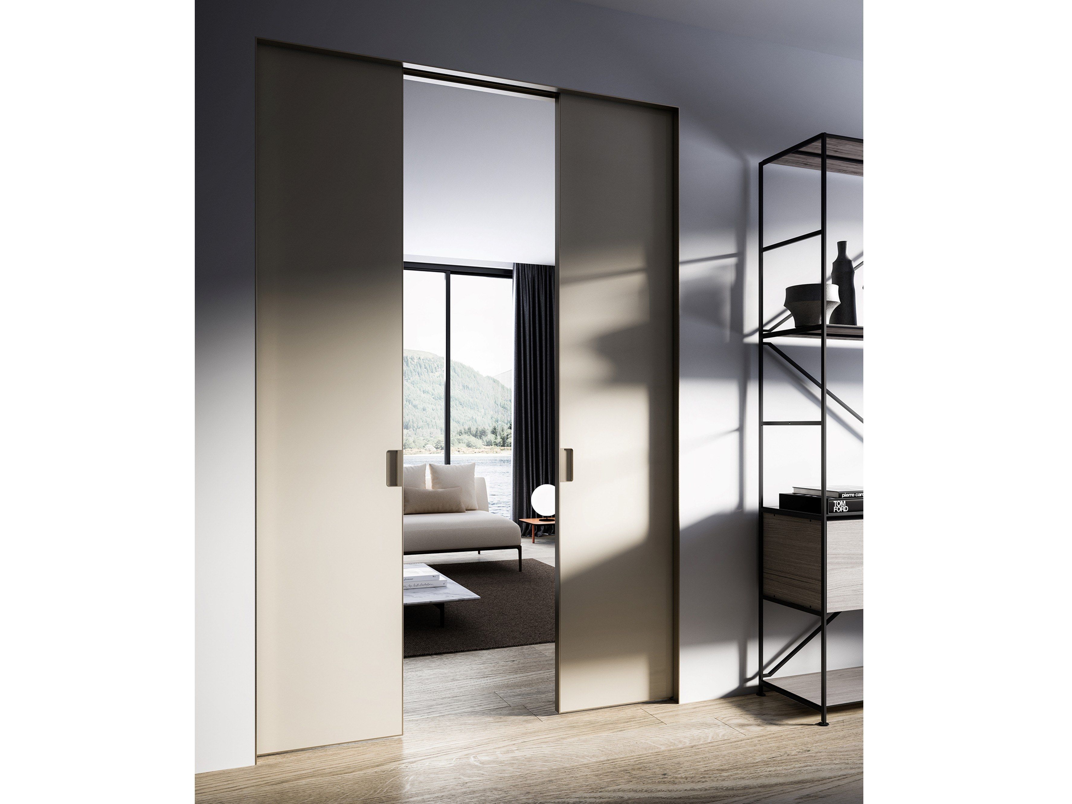 Раздвижные двери интерьер стены ADL квартира ARCH-00093684 - Вид №2