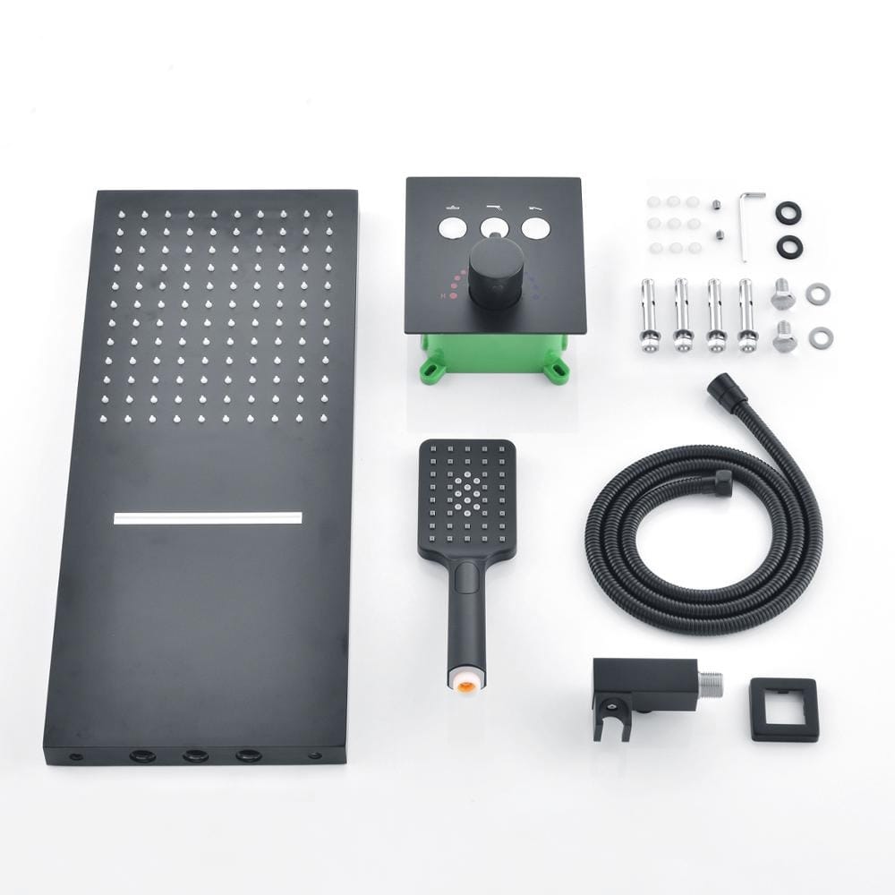 Латунный термостатический набор для душа с душем Fontana Showers FS15020 ARCH-00133446 - Вид №3