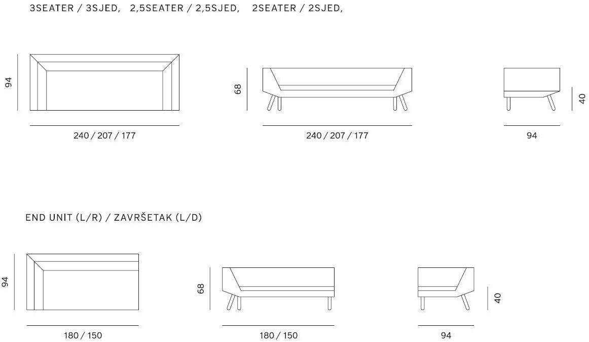 prostoria Модульный диван Combine sun-id-1425437 - Вид №1