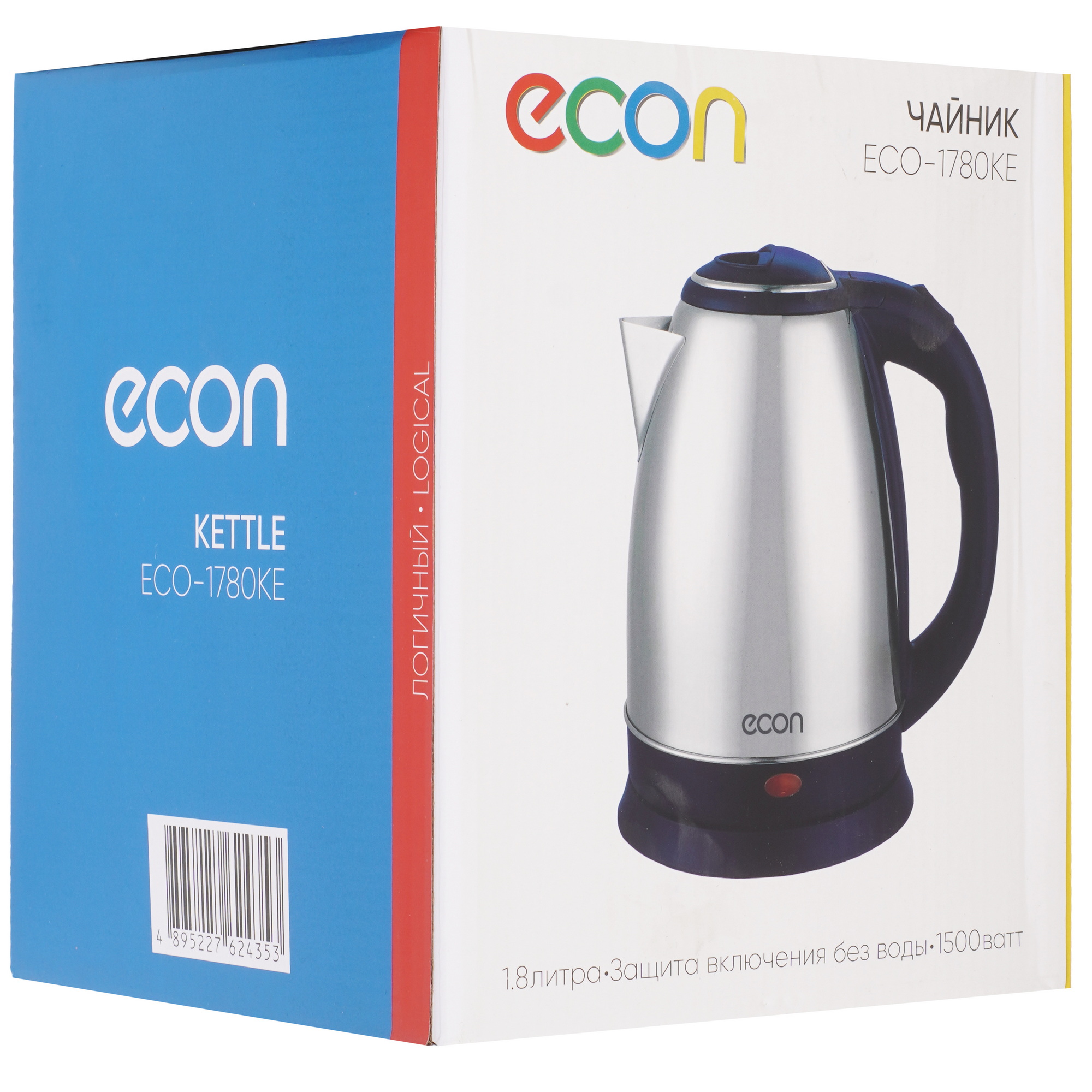 9031724 Электрочайник Econ ECO-1780KE синий STDN-0090962 - Вид №6