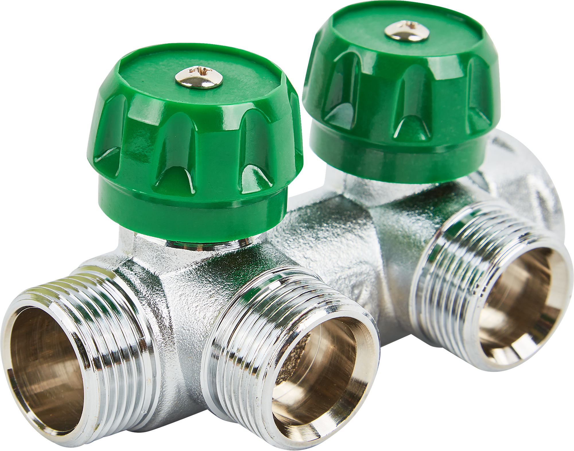 Коллектор регулирующий STOUT на 2 отвода 3/4" для систем отопления и водоснабжения 84868374 STLM-0056529