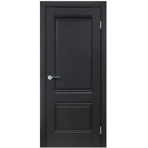 Комплект двери Классико-42 глухая 70x200 см Hardflex черный с добором 200 мм 89430431 STLM-2155737