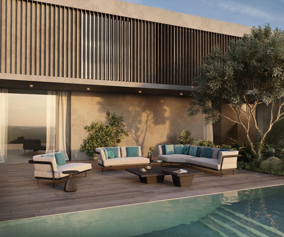 Concept 11 кремень teak Manutti Flex MNST541 - Вид №7