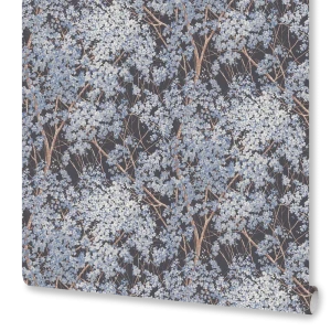 Обои флизелиновые Diamond Yuka черные 1.06 м DI5051-20