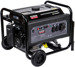 Электрогенератор   бензиновый Elitech HD GES 6500RW 9145114