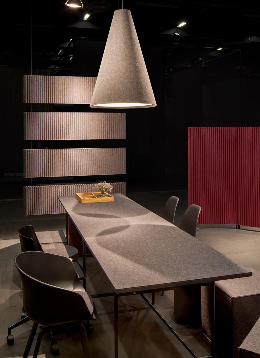 HEY-SIGN Подвесная акустическая панель из войлока Wave sun-id-1444222 - Вид №6