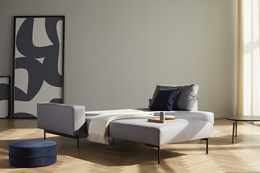 Диван Bragi с двумя мягкими подлокотниками, светло-серый Innovation Living BRAGI217 - Вид №2