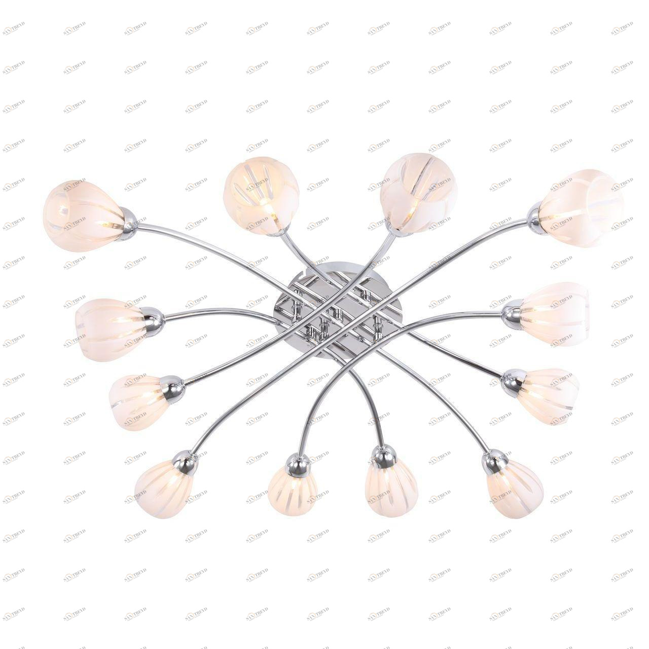 Потолочная люстра Silver Light Rhombus 201.54.12 SILVER LIGHT RHOMBUS 183413 Белый 