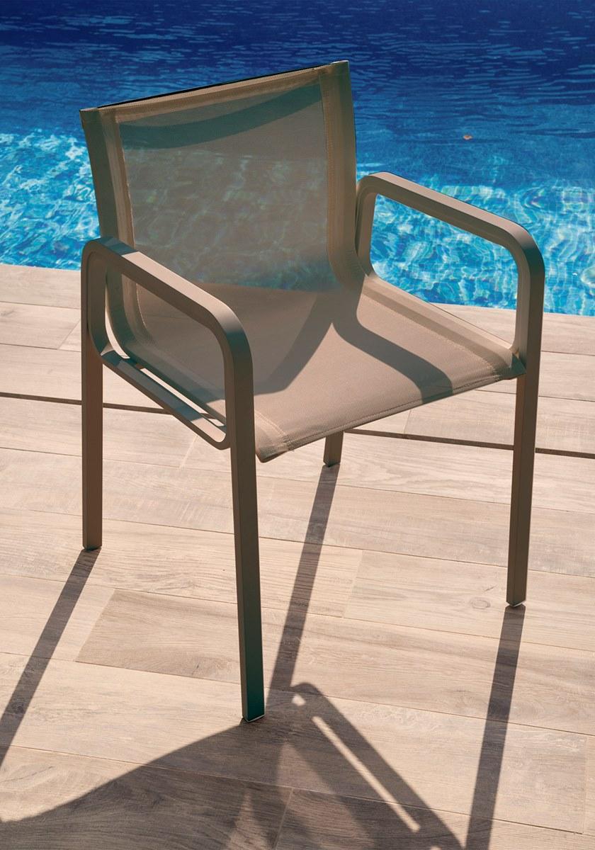 calma Штабелируемый садовый стул с подлокотниками Due sun-id-1393807 - Вид №4