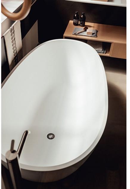 Отдельностоящая овальная ванна из cristalplant® Spoon Agape sun-id-1501977 - Вид №3