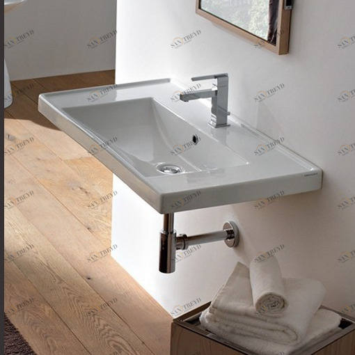 3002 Подвесная раковина настенная овальная Scarabeo Ceramiche 