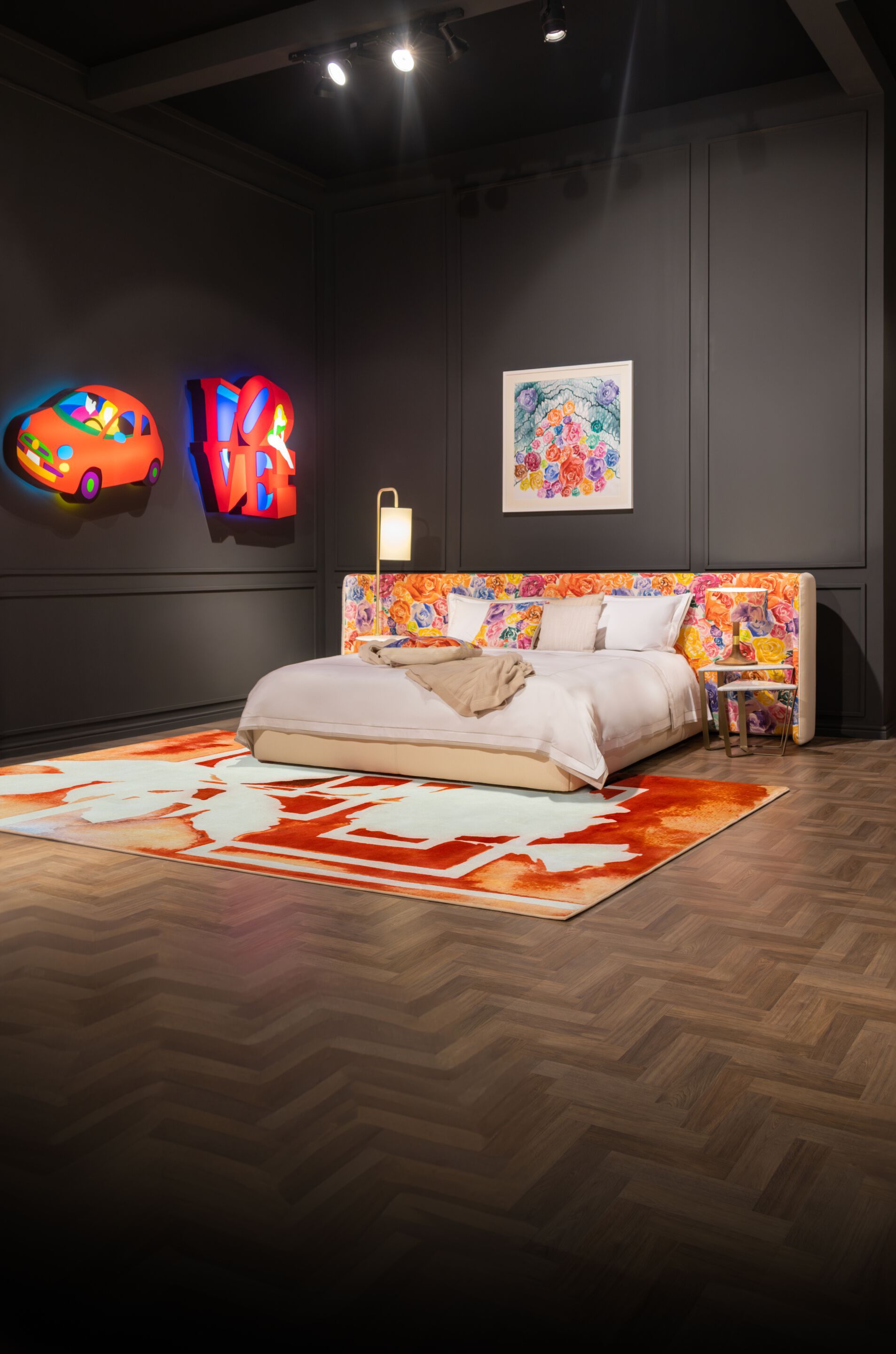 Настольная лампа с тканевым абажуром Formitalia Partagas ARCH-00047441 - Вид №4