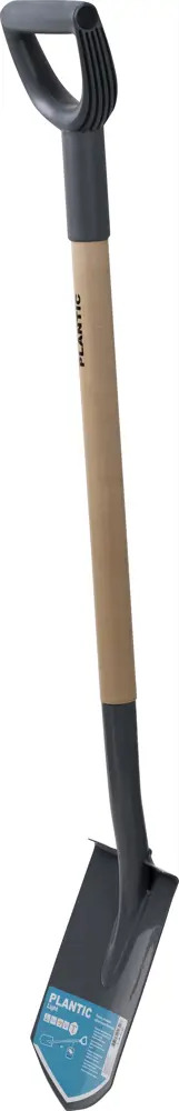 88668259 Лопата штыковая Plantic Light 107 см сталь с черенком STLM-0965836