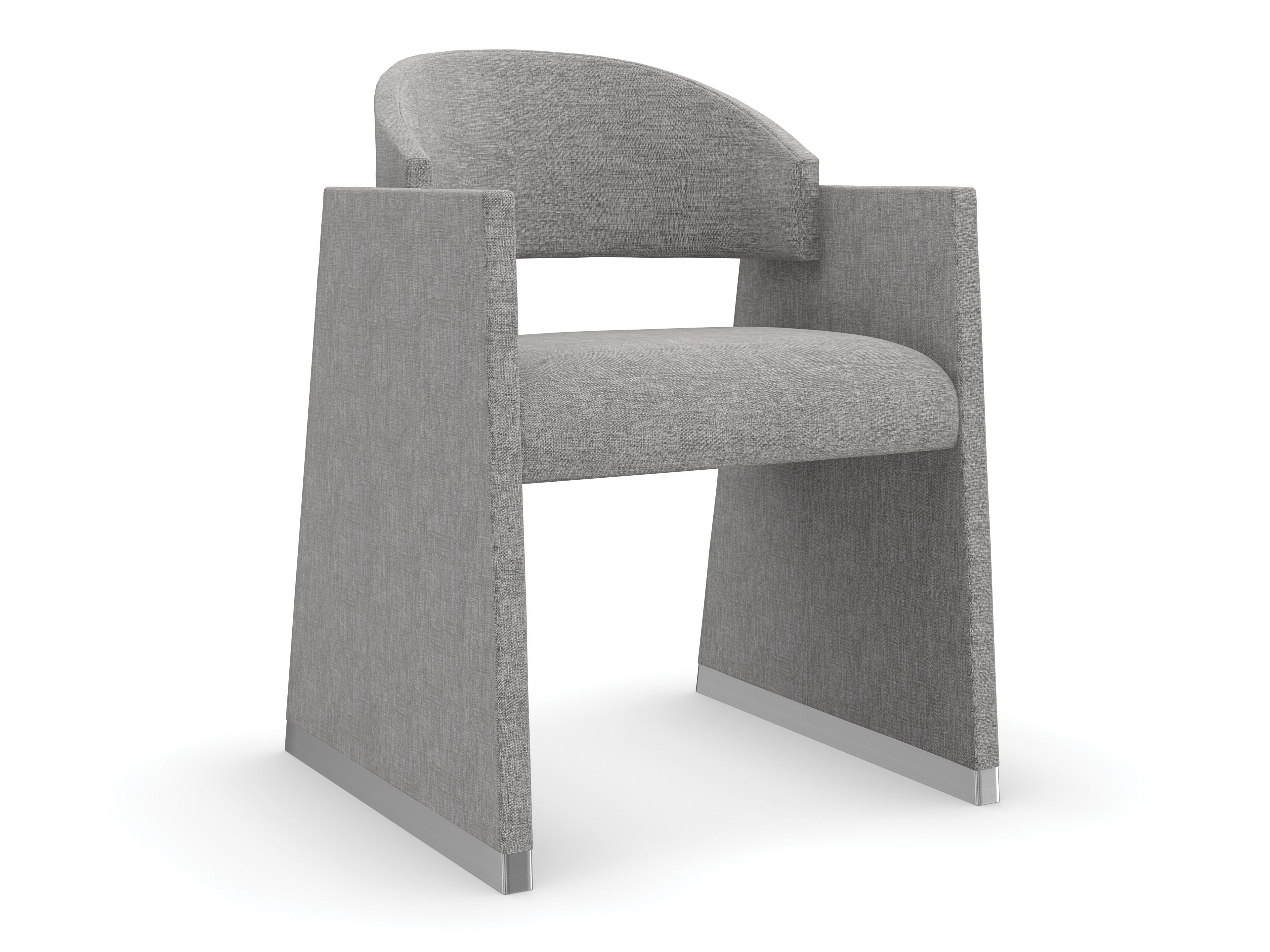 Мягкий тканевый стул с подлокотниками Caracole POLISH OFF ARCH-00044145