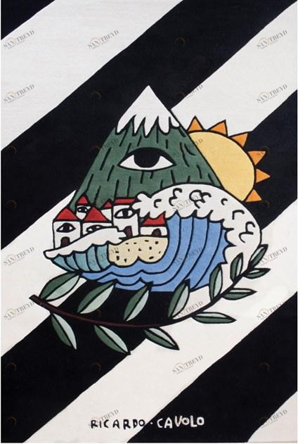 Barcelona Rugs Прямоугольный коврик из шерсти мериноса и вискозы Designers sun-id-1432945