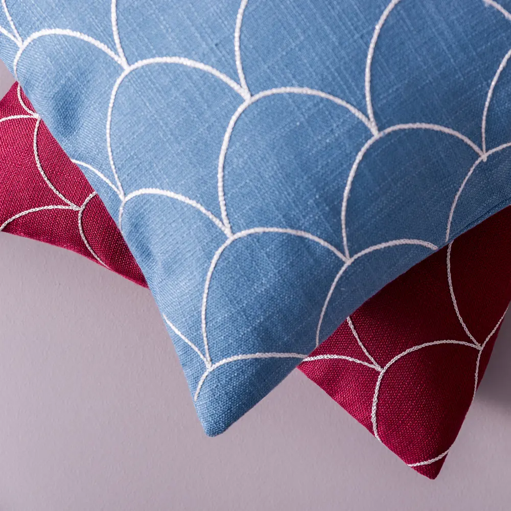 Подушка Great Gatsby 40х40 см цвет красный WESS STLM-2004714 - Вид №2