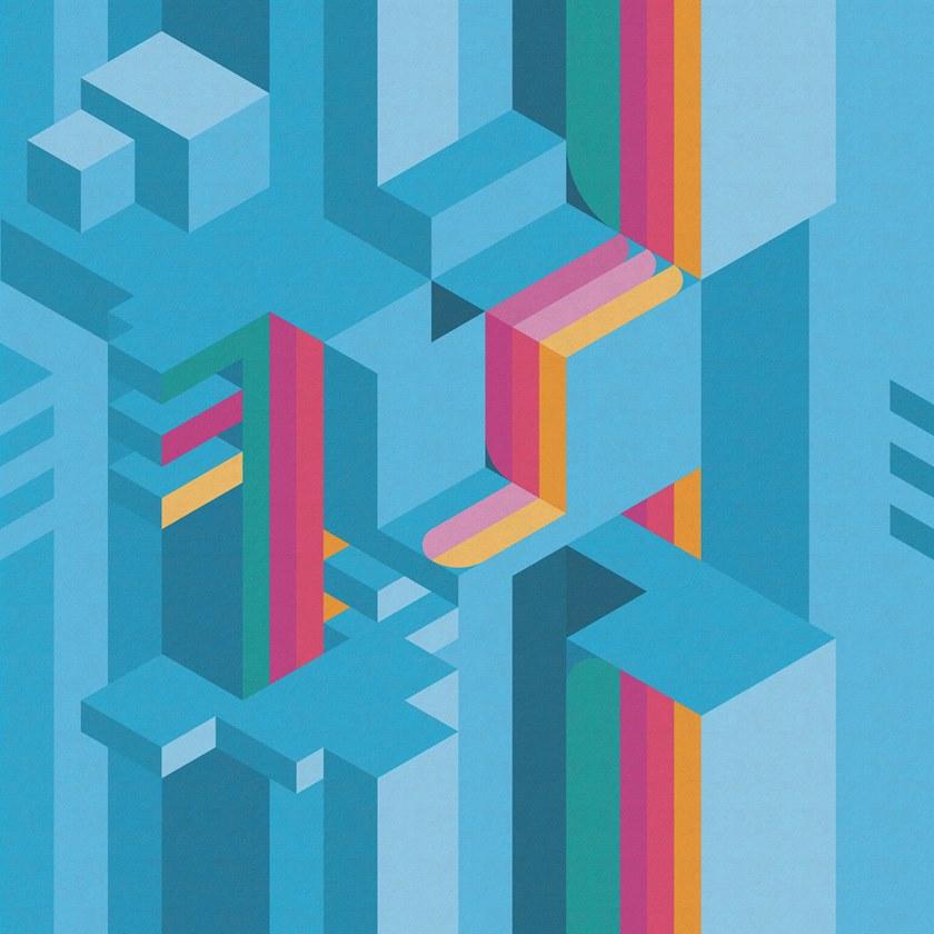 Inkiostro Bianco Моющиеся геометрические обои Inediti 04 - arcade sun-id-1349015 - Вид №1