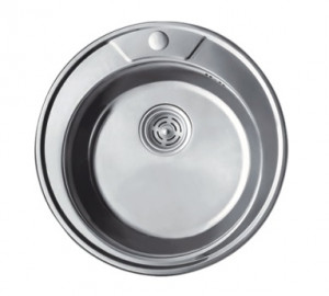 HBS490-06 Кухонная мойка , матовая сталь Haiba